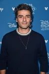 Oscar Isaac attending the 2019 D23 Expo.