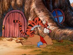 Tigger with Pooh in Pooh's Grand Adventure.