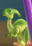 The original Parasaurolophus from Toy Story