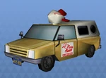 In-game model of the truck from The Incredibles video game
