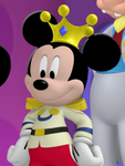 Prince Mickey in the Mickey Mouse Clubhouse episode, Minnie-Rella.