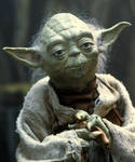 Yoda en The Empire Strikes Back.