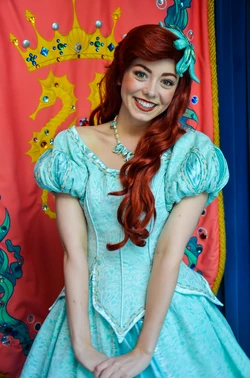 strapless open back dress Ariel Fancy Dress | Kids main image 1
