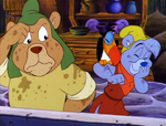 AdventuresOfTheGummiBears-BridgeOnTheRiverGummi-GruffiArtieAndGusto