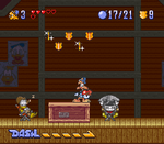 Bonkers (SNES) - Mickey and Donald