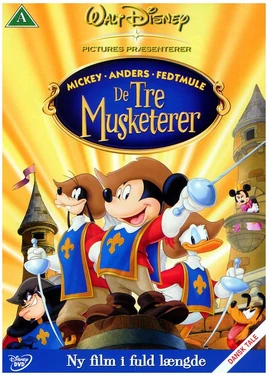 Disneys-de-tre-musketerer-dvd