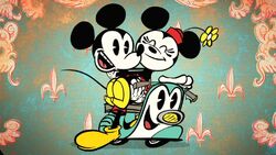 Paul ruddish mickey and minnie