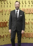 Tony Hale arrives at the 71st annual Emmy Awards in September 2019.