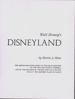 アート・デザイン・音楽 Walt Disney's Disneyland martin sklar アート・デザイン・音楽 Walt Disney's Disneyland martin sklar