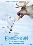 Filmplakat Die Eiskönigin Olafs Nase und Sven