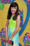 Grace Kaufman attending the 2014 Nickelodeon Kids' Choice Awards.