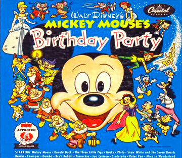 Mickey cheap birthday party