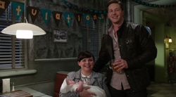 David and Mary Margret reveal their son's name to be, Neal.