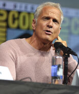 Patrick Fabian speaks at the 2018 San Diego Comic Con.