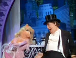 Martin Short with Miss Piggy.