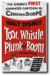 Toot, whistle, plunk and boom poster
