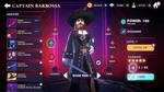 Captain Barbossa in Disney Sorcerer's Arena