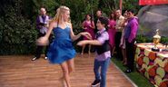 Emma and Luke at the Salsa Dance-Off