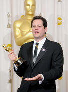 Michael Giacchino at the 82nd annual Academy Awards in March 2010.