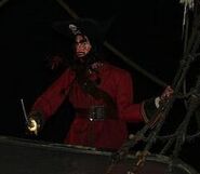 The Captain of the Wicked Wench from Pirates of the Caribbean