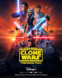 Star Wars - The Clone Wars - Temporada Final - Pôster Nacional