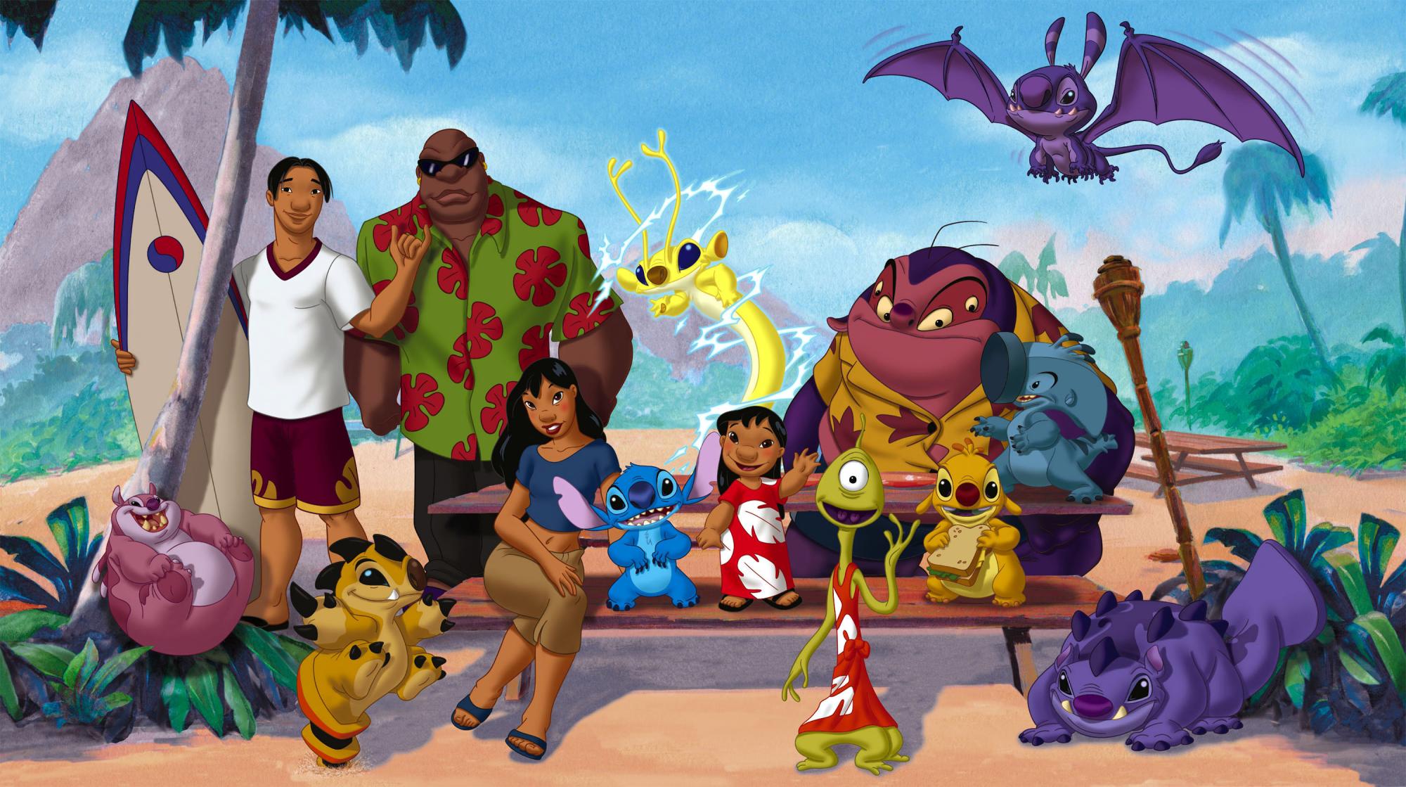 Disney's Lilo & Stitch Lilo Pelekai Nani Pelekai, cartoon stitch, png