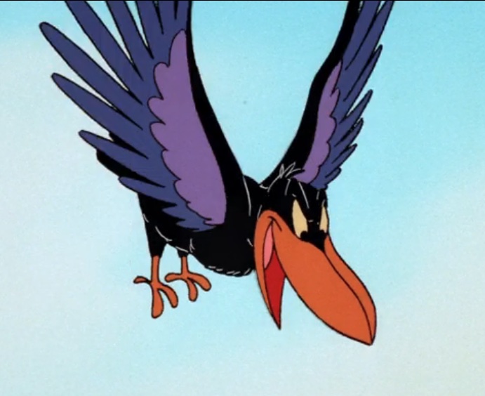 cartoon crow disney