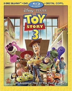 Toy Story 3 Blu-ray DVD combo pack
