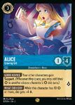 Alice - Growing Girl lorcana