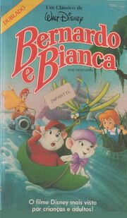 Bernardo e Bianca - Capa VHS 1990