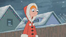 Candace at Christmas time