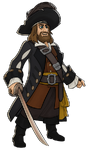 Captain Barbossa in Disney Heroes: Battle Mode