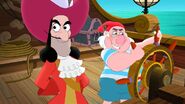 Hook&smee-jake saves bucky