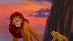 Simba reacting to Kiara telling him that he will never be Mufasa.