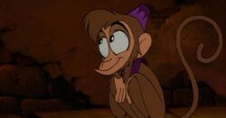 Abu in Aladdin and the King of Thieves.
