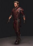 Peter Quill GOTG Concept Art