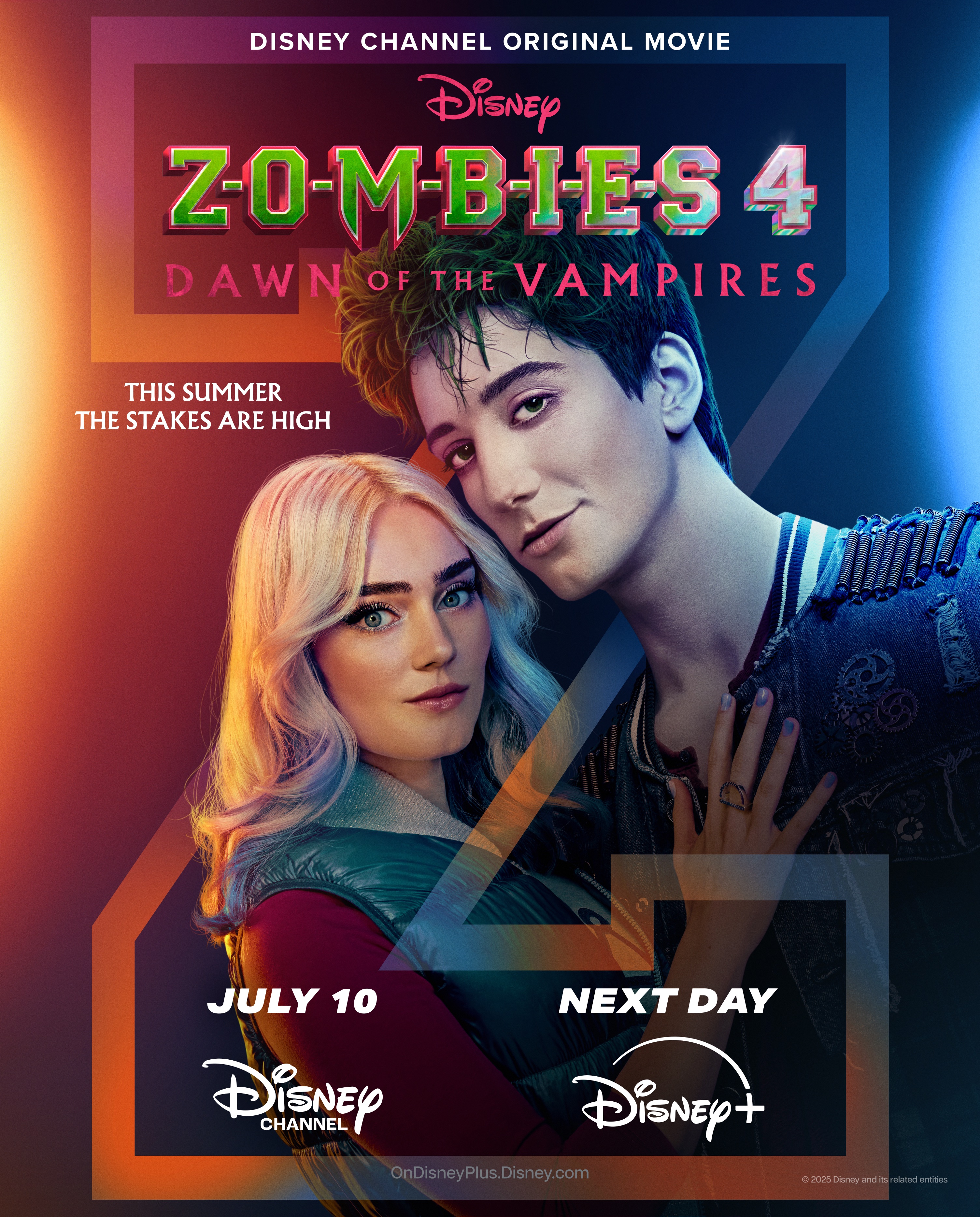 Zombies 4 Addison and Zed Poster