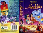 Aladdin UK VHS Cover
