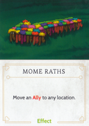 Mome Raths card from Disney Villainous