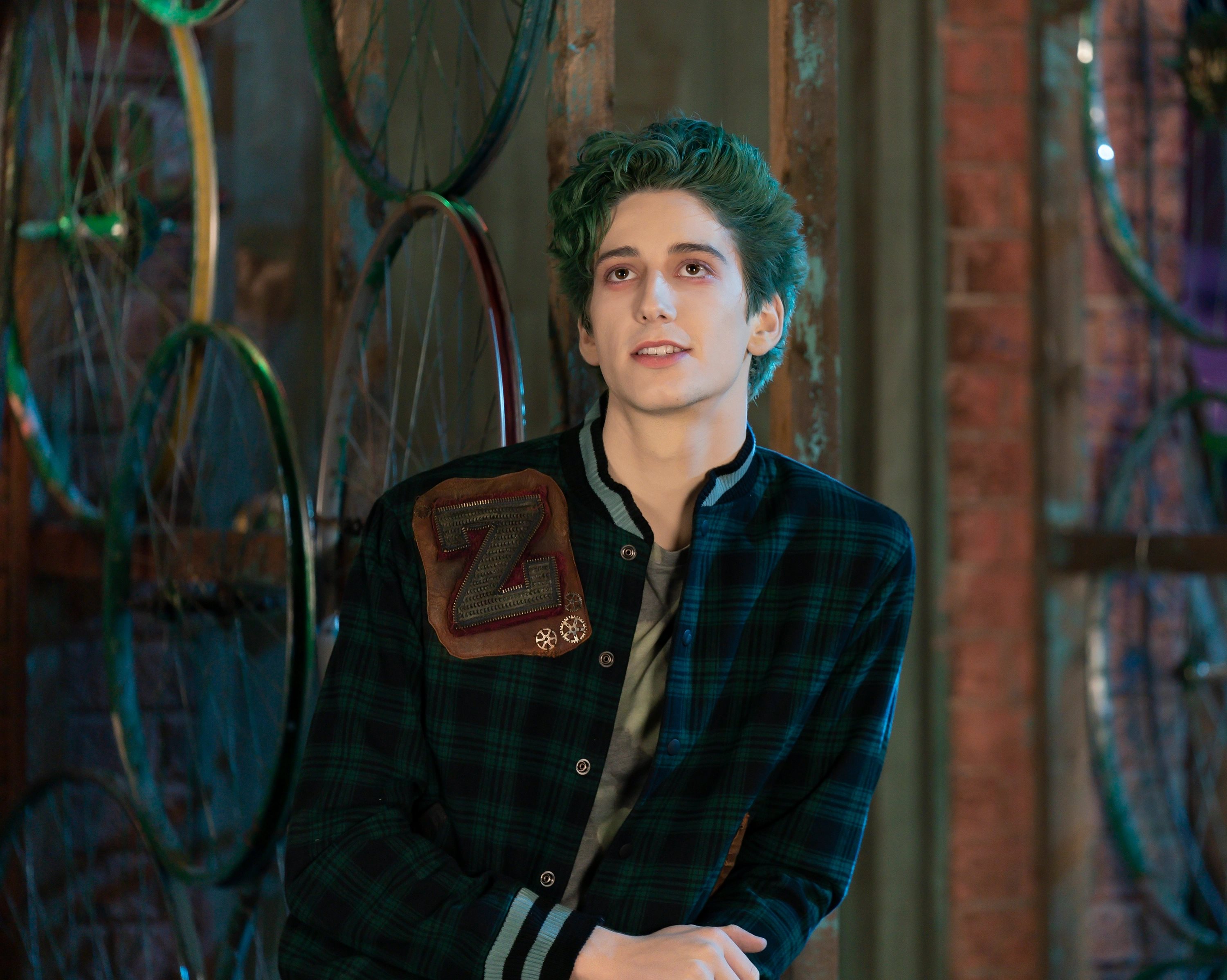 Milo Manheim as Zed in Disney's Z.O.M.B.I.E.S