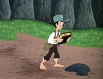 Johnny Appleseed as a young adult