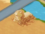 A Kermit Sphinx in "The Muppets: The Great Search!" game on muppets.com