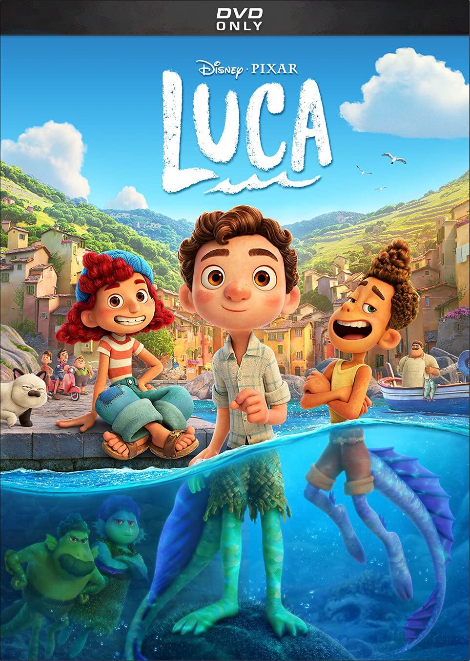 Disney/Pixar Luca Arrives on Home Video August 3rd - The Geek's Blog @  disneygeek.com