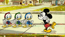 Mickey Mouse 2013 Huey, Dewey, Louie