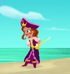 Pirate Princess with Rainbow Wand