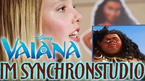 VAIANA - Im Synchronstudio Disney HD