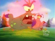 Vector ends up grounded.