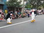 Penguins at the Disney Stars and Motor Cars Parade