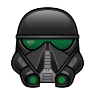 Death Trooper's Emoji in Disney Emoji Blitz.