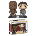 Han Solo and Chewbacca Solo POP 2-Pack